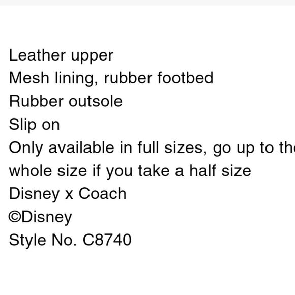 Coach X Disney Sport Slides w/Mickey Mouse & Minnie Mouse Motif - Picture 6 of 10